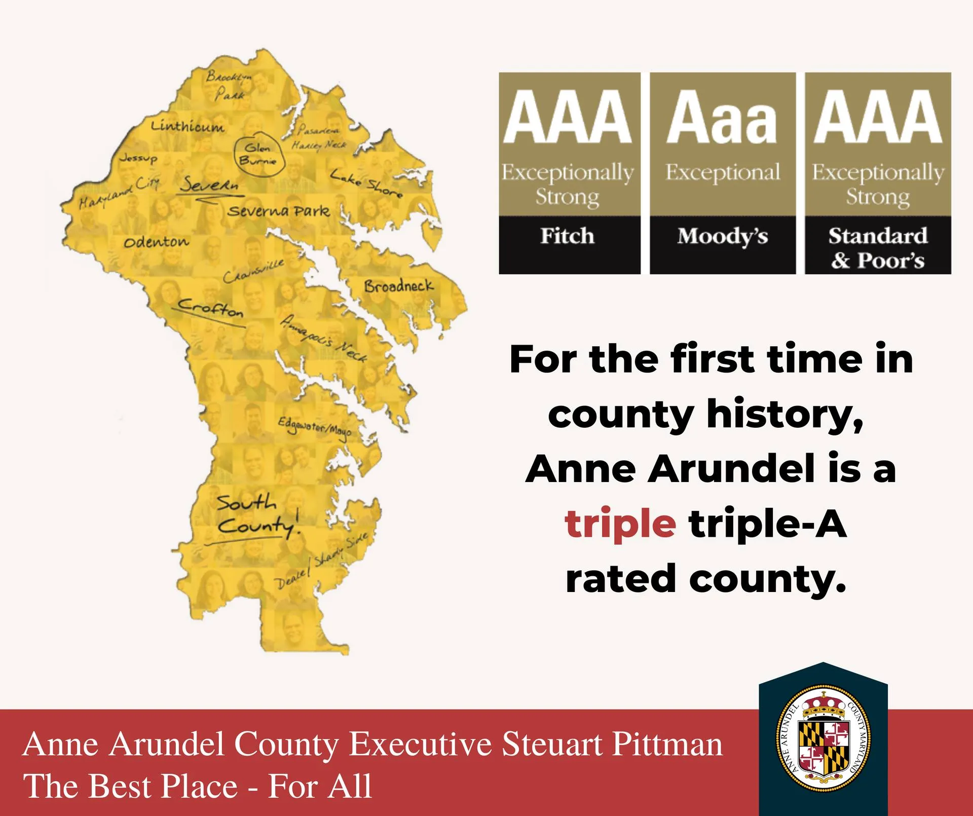 Fitch Upgrades Anne Arundel County’s Bond Rating to ‘AAA’