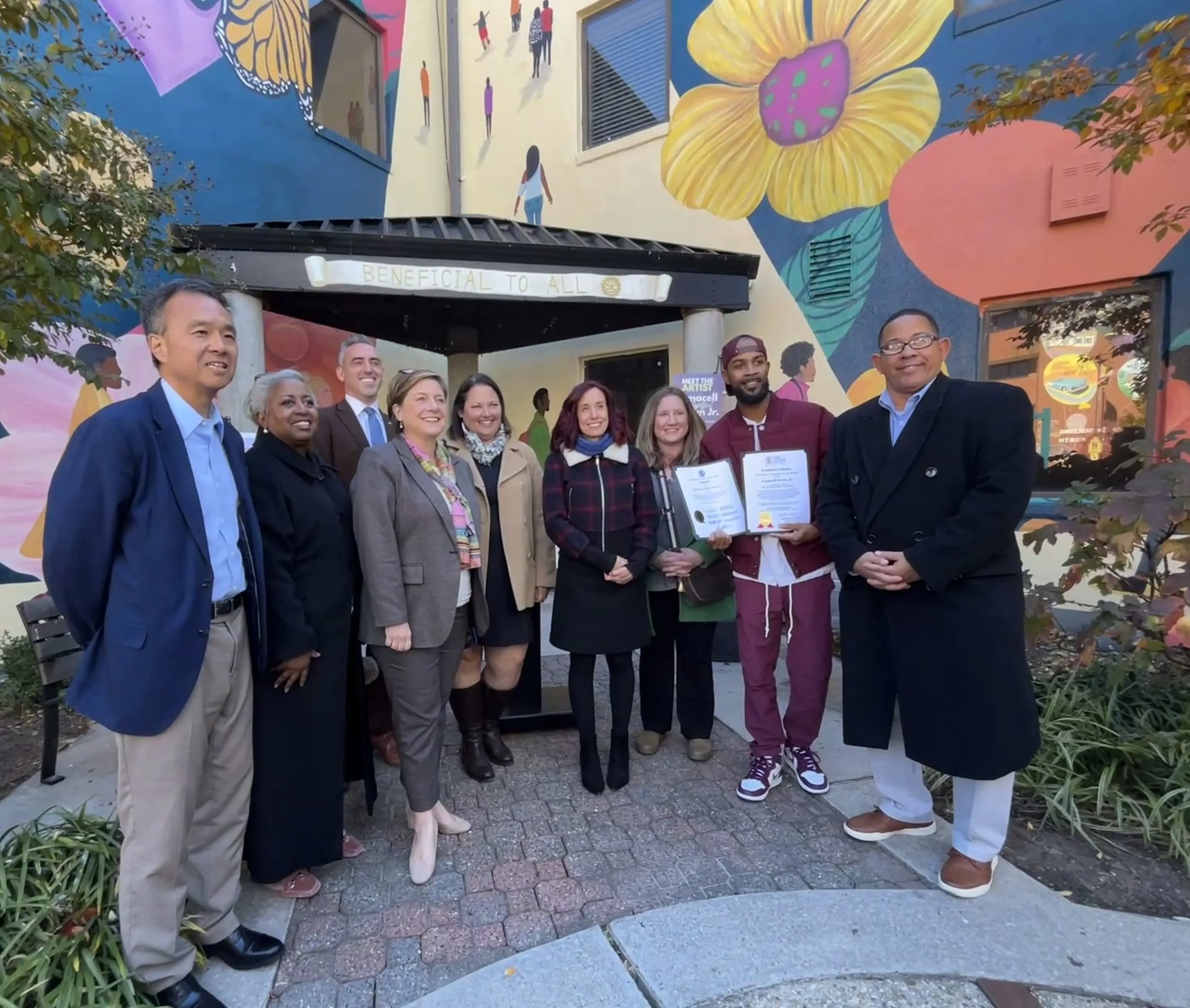 AAEDC, Brown and local leaders