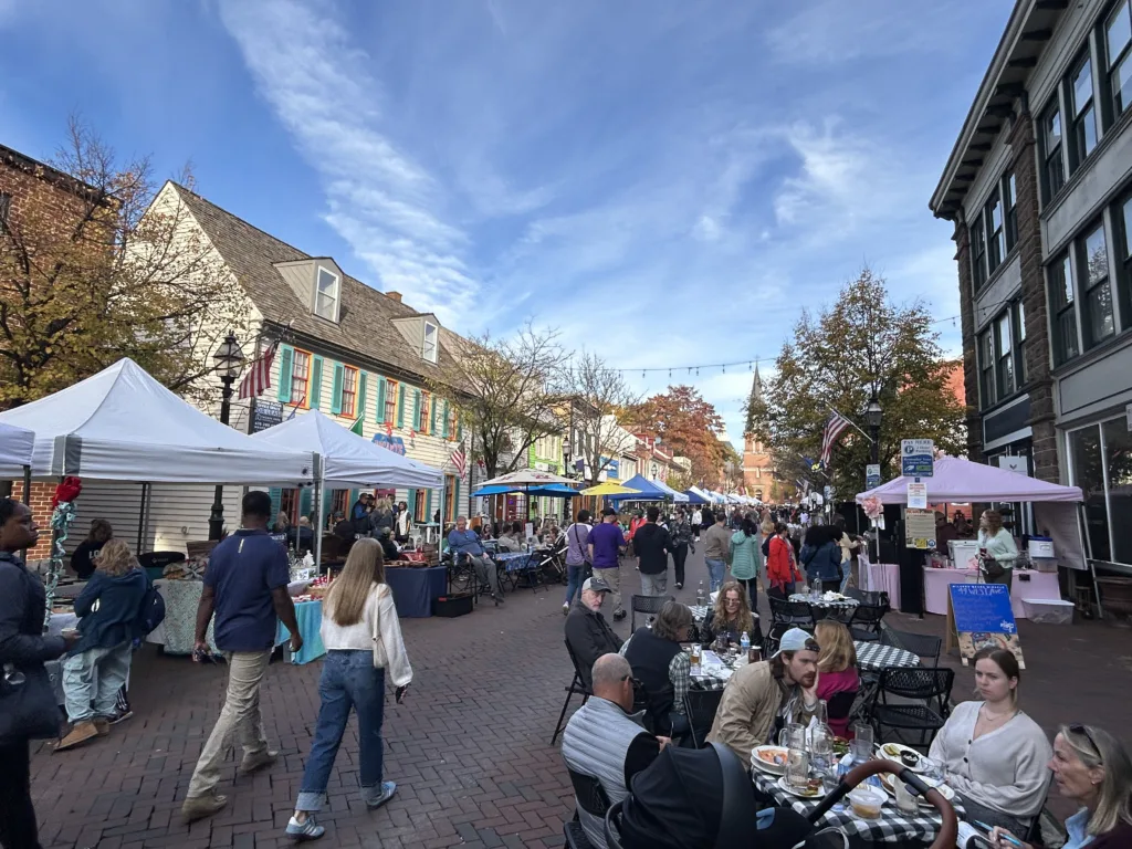 Street fair in Annapolis