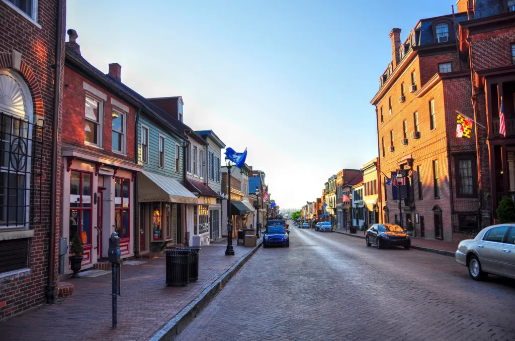 Historic downtown Annapolis