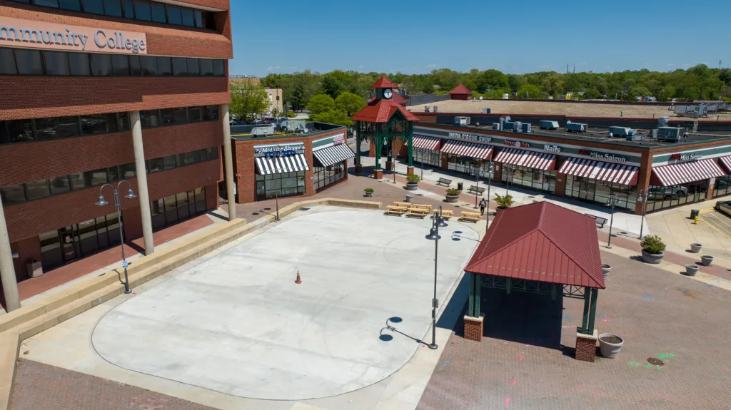 Glen Burnie Town Center Drone Shot 2