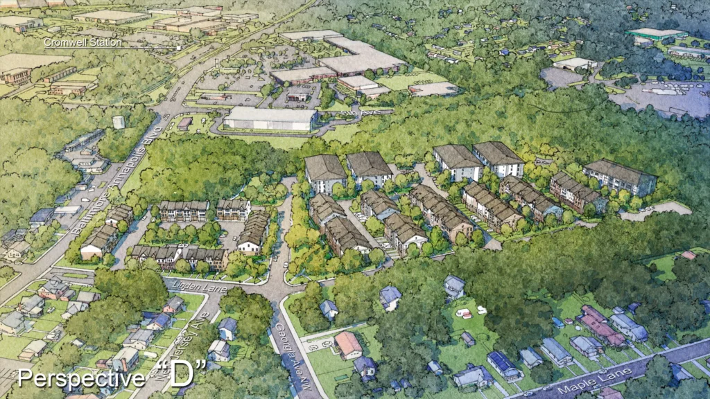 409 Baltimore-Annapolis Boulevard Redevelopment Perspective D