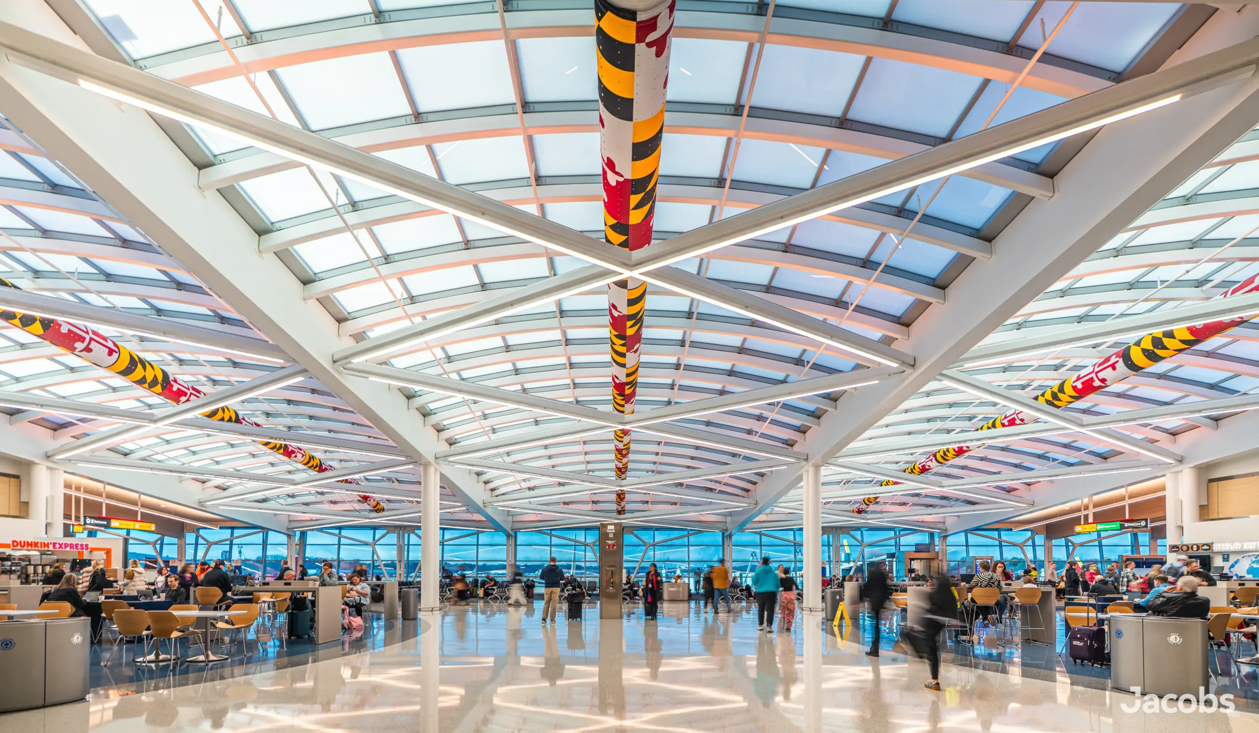 BWI AB Connector Maryland Flag