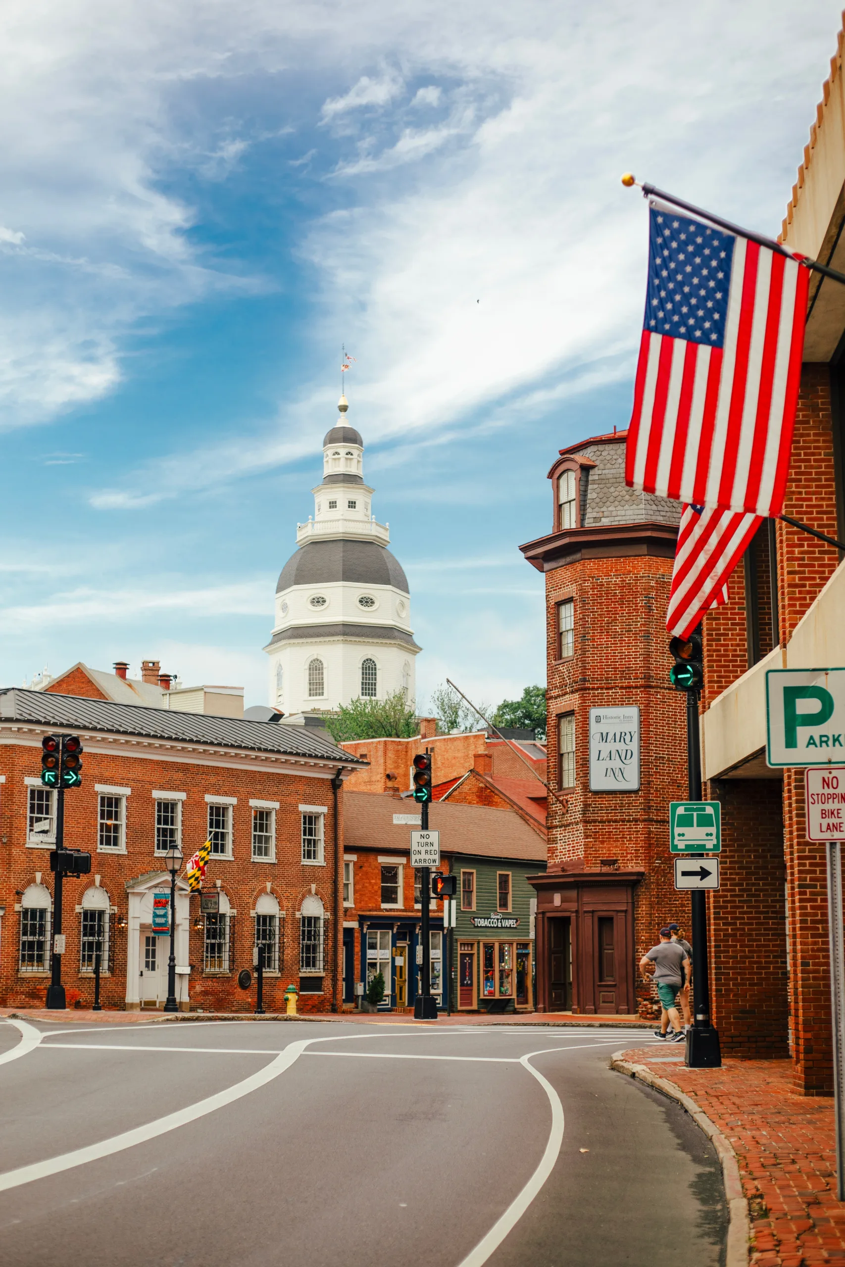 Annapolis,,Maryland,,Usa,May,14,,2025:,Historic,Downtown,With,Views